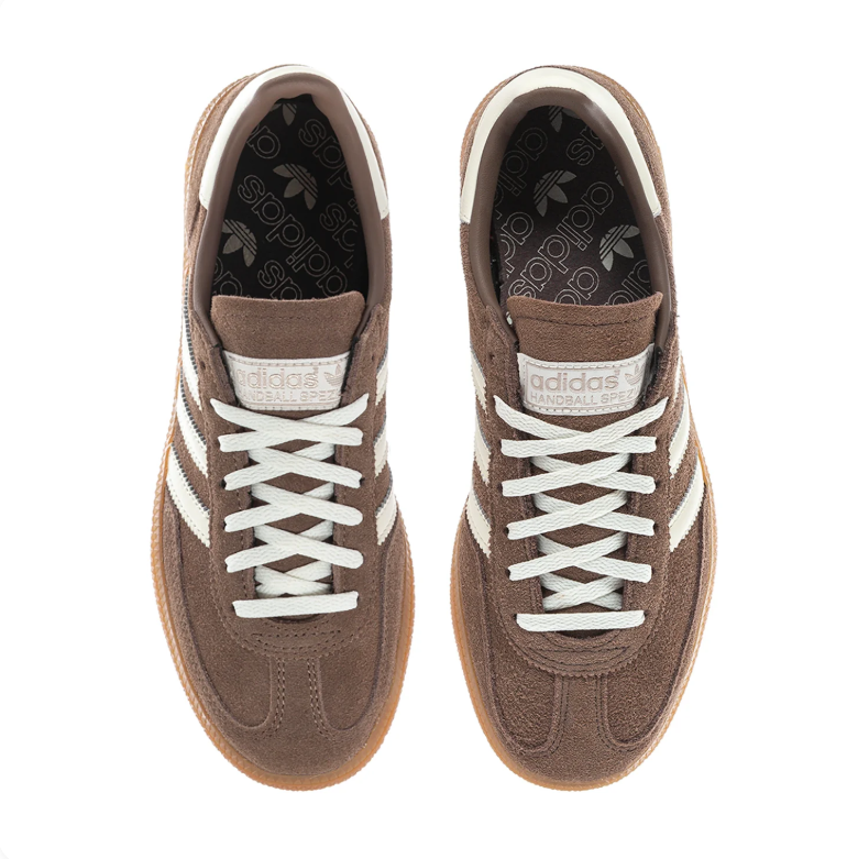 adidas Handball Spezial Taupe and Cream Sneakers with Gum-Colored Sole