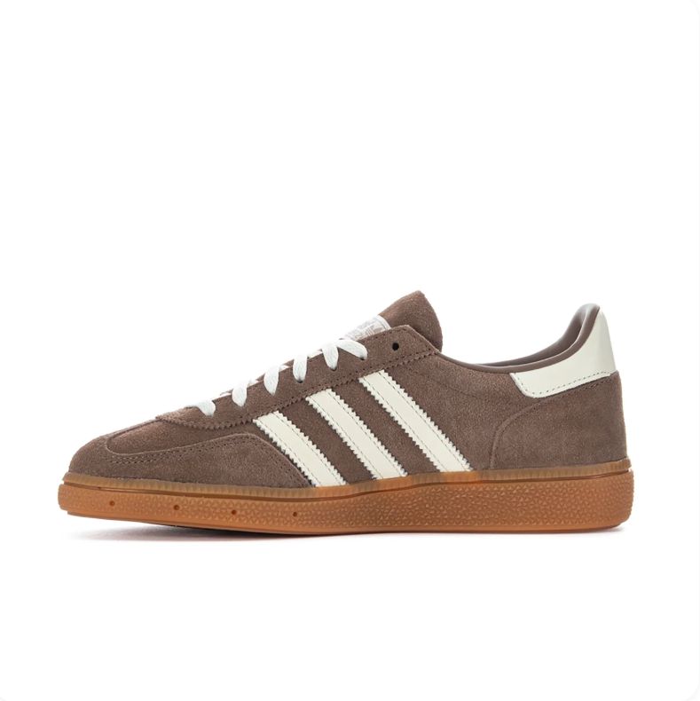 adidas Handball Spezial Taupe and Cream Sneakers with Gum-Colored Sole