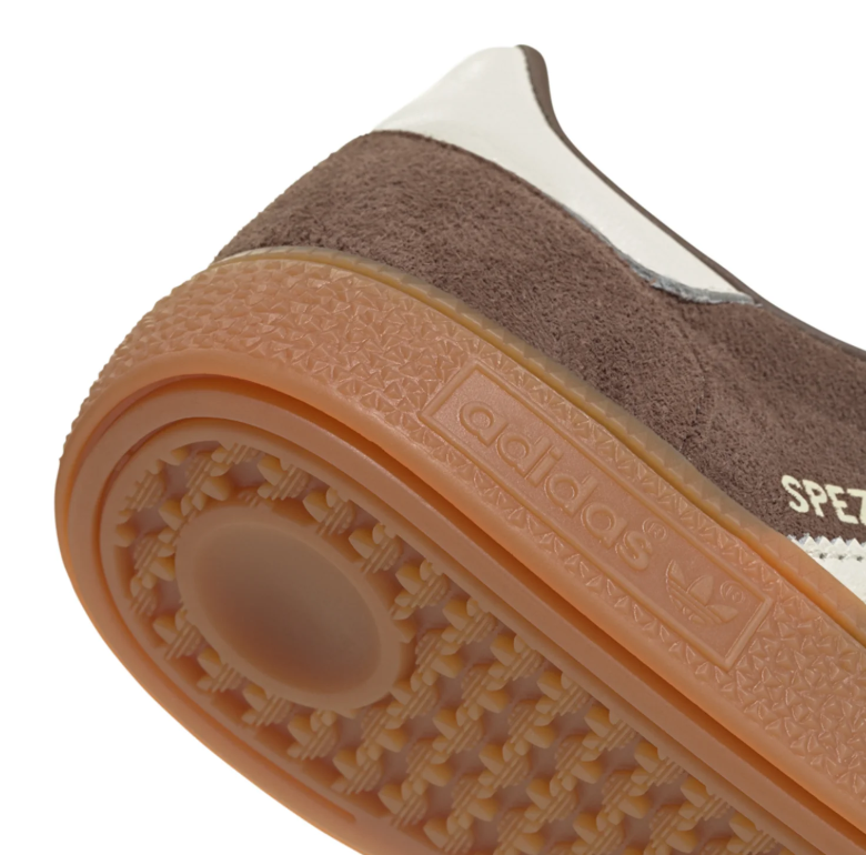 adidas Handball Spezial Taupe and Cream Sneakers with Gum-Colored Sole