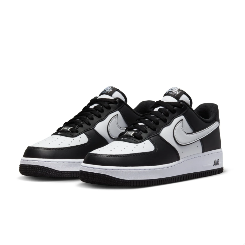 Nike Air Force 1 Black and White Low-Top Sneakers