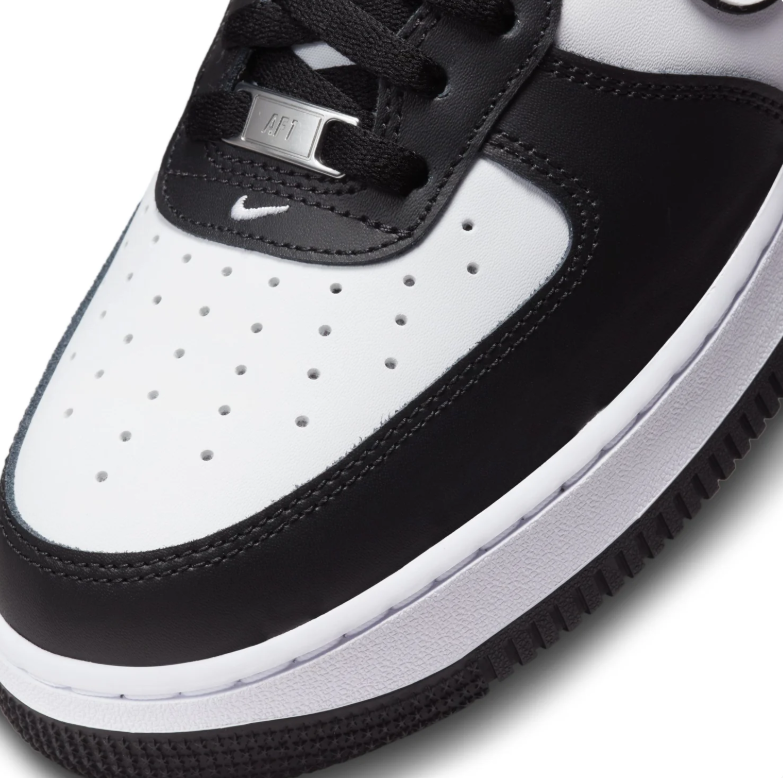 Nike Air Force 1 Black and White Low-Top Sneakers