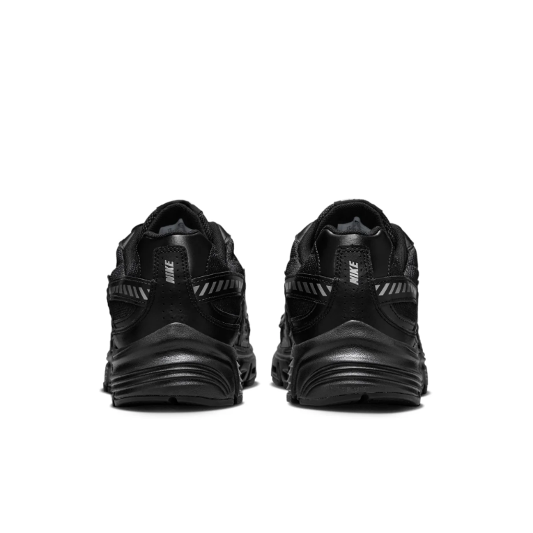 Nike Initiator Black and Metallic Silver Low-Top Sneakers