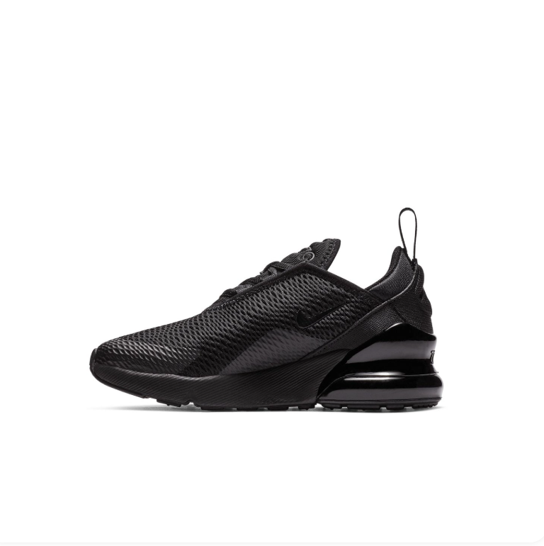 Nike Air Max 270 All-Black Low-Top Sneakers