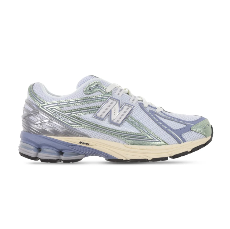 New Balance 1906R Silver, Mint and Light Blue Low-Top Sneakers