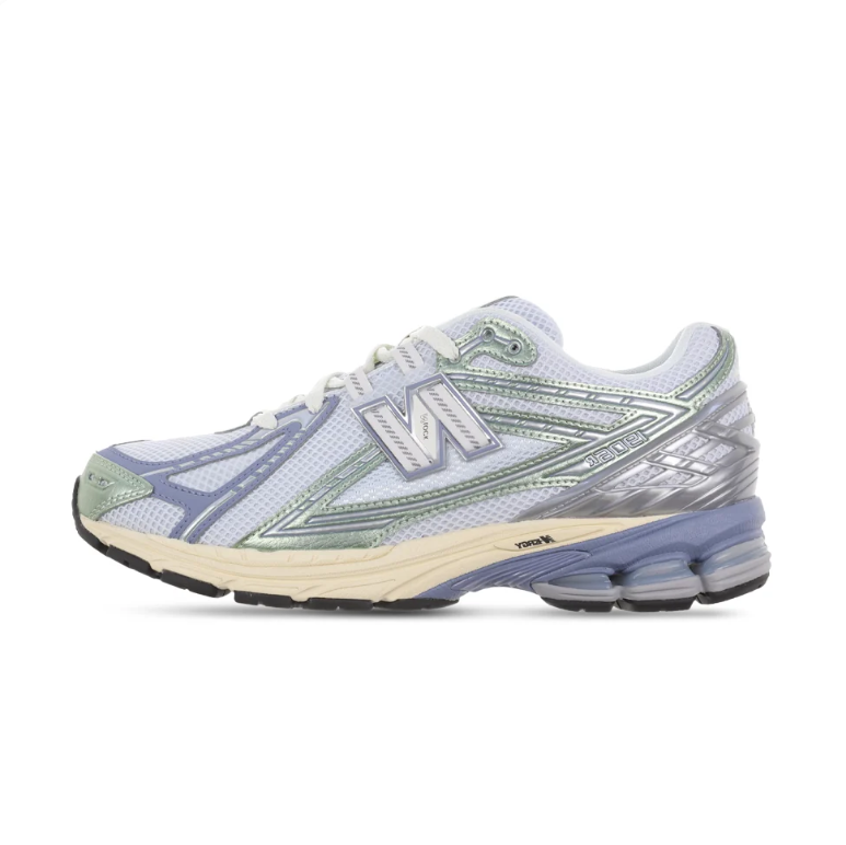 New Balance 1906R Silver, Mint and Light Blue Low-Top Sneakers