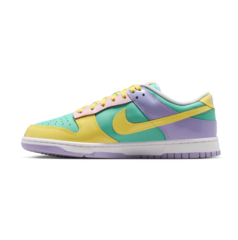 Nike Pastel Mint, Yellow and Lavender Low-Top Sneakers