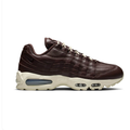 Nike Dark Brown Low-Top Sneakers with Cream Sole and Layered Panels